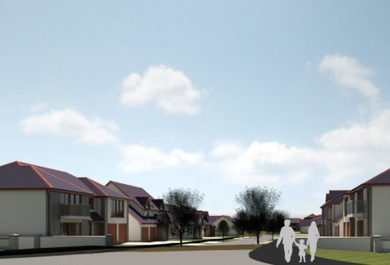Designs of the Kirkton scheme in Fraserburgh.