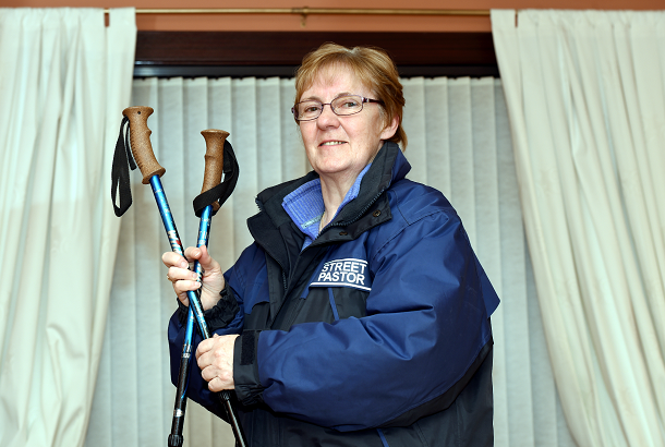 The Street Pastors walked almost 20 miles for their cause