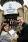 Richard Lochhead with youngster  Caitlin Croft. Picture by Gordon Lennox