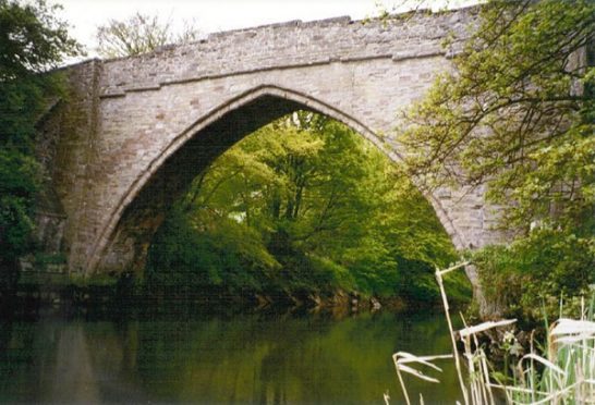 The route took in the historic Brig o Balgownie