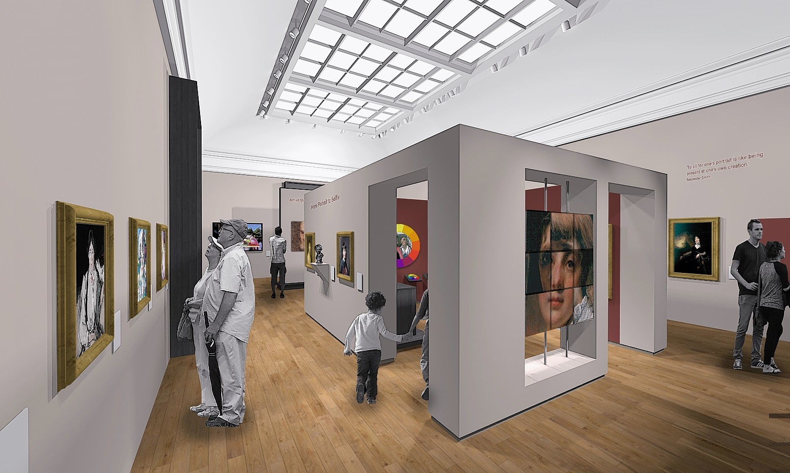 Artist Impressions showing how Aberdeen Art Gallery could look