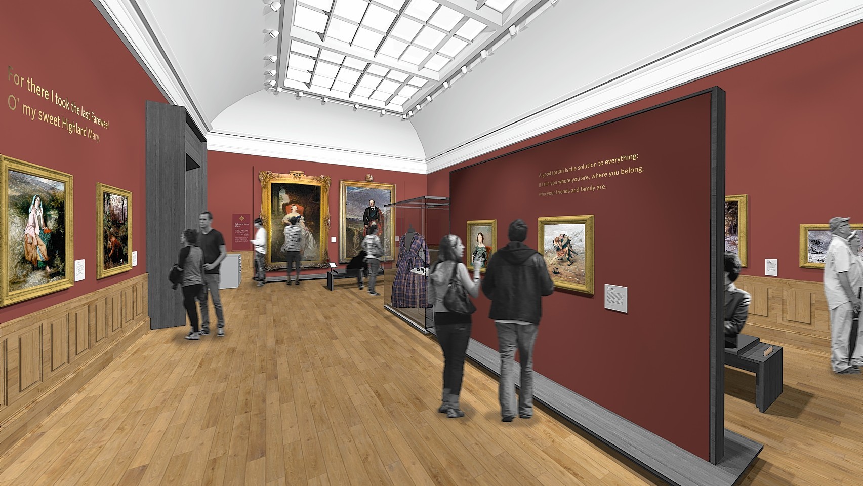 Artist Impressions showing how Aberdeen Art Gallery could look