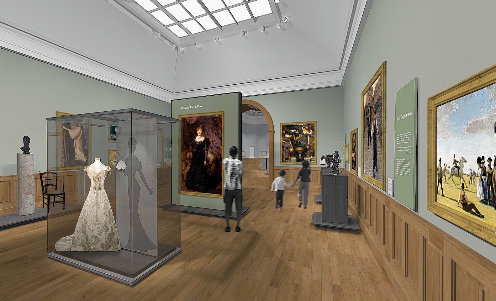 Artist Impressions showing how Aberdeen Art Gallery could look