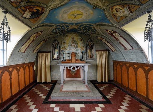 The Italian Chapel in Orkney.