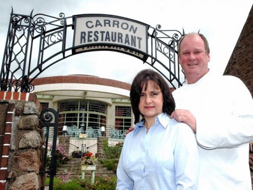 The Carron restaurant in Stonehaven, owners Robert and Jacki Cleaver