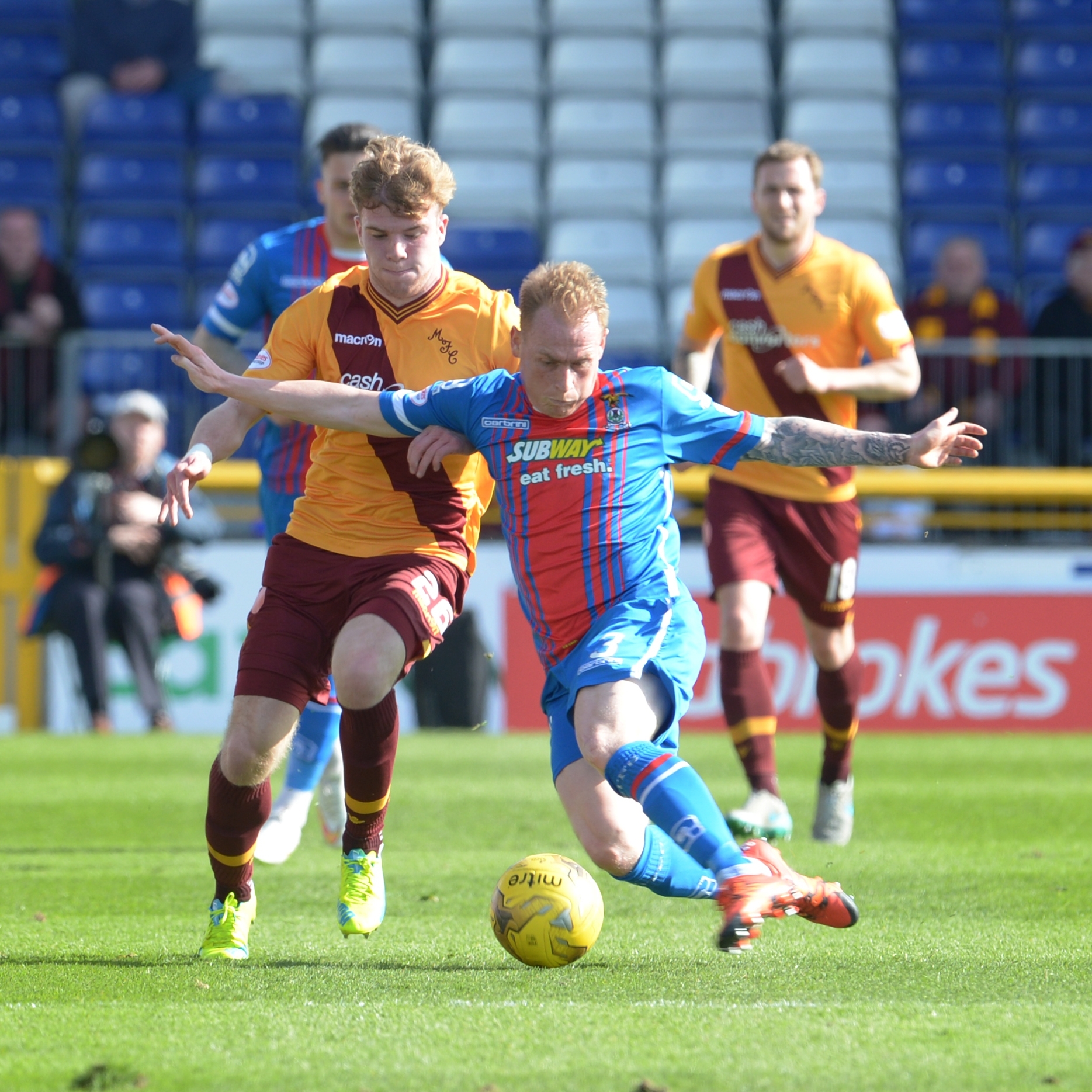 Carl Tremarco: Opened the scoring for Caley Thistle.