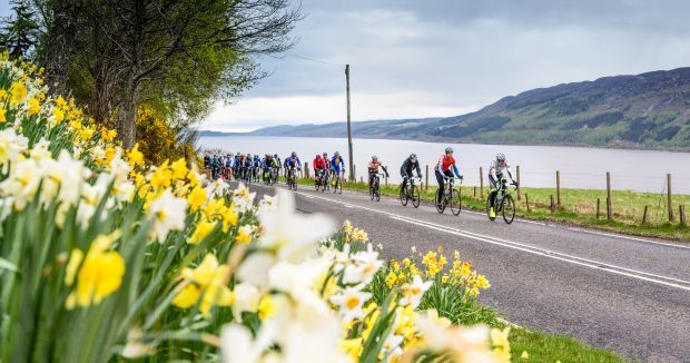 Last year's Etape Loch Ness event.