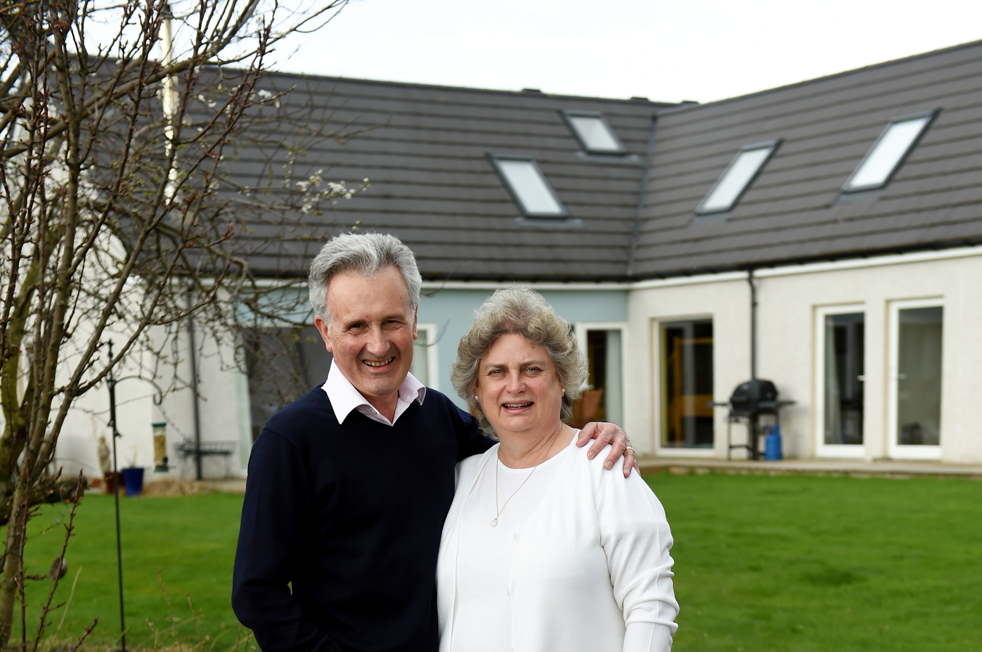 Ewe House, Whiteinch Smallholdings, Kinloss, is the home of Steve and Anne-Marie Skidmore.