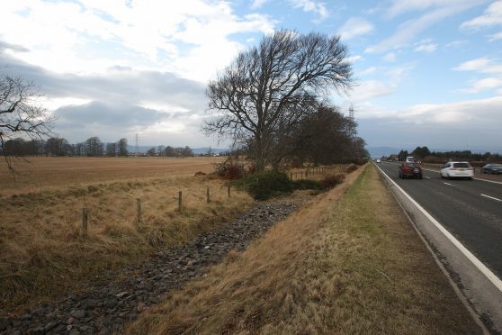 The proposed site for the new prison in Inverness