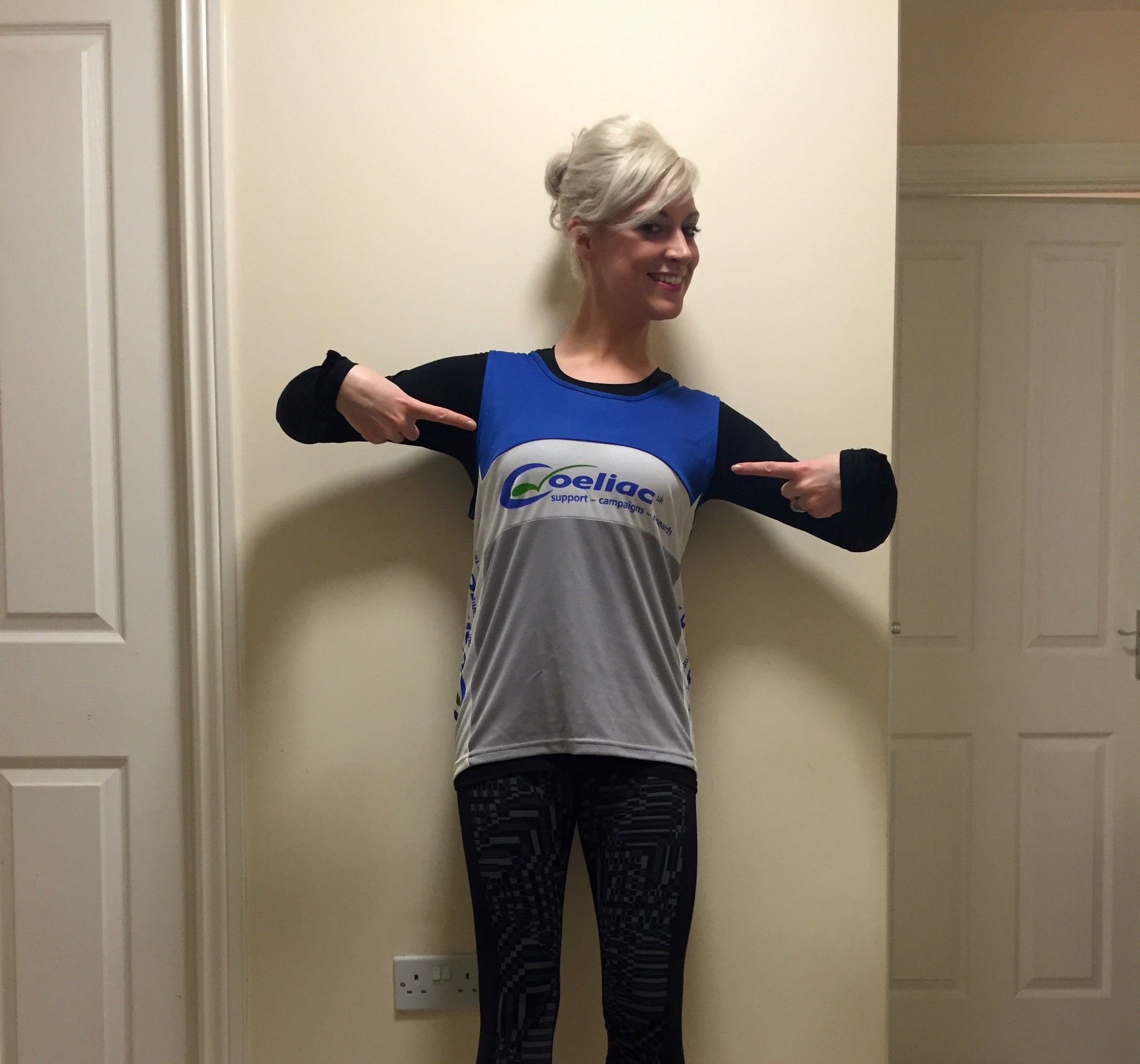 Katie Duncan-Bruce is running the Edinburgh Marathon to raise money for Coeliac UK