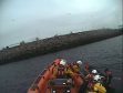Kessock Lifeboat crew helped the lone paddler.