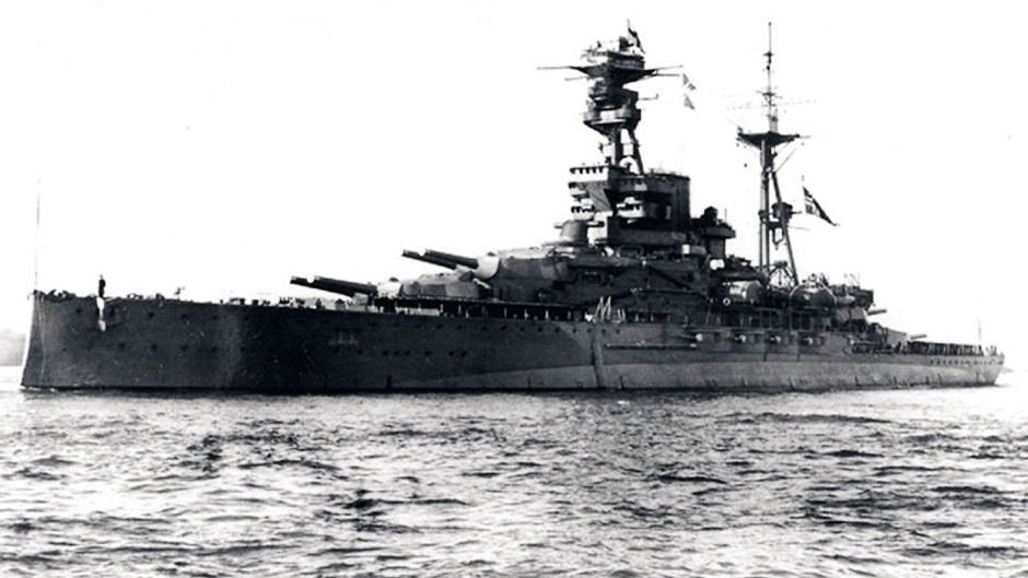 The HMS Royal Oak was torpedoed by a German u-boat on October 14, 1939, with the loss of 883 lives (PA/Ministry of Defence)