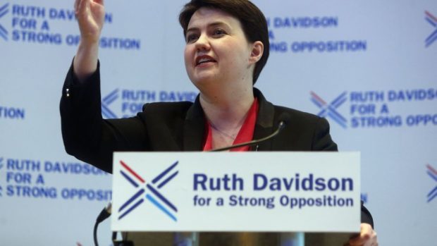 Scottish Conservative party leader Ruth Davidson criticised Kezia Dugdale over her policy on the nuclear deterrent