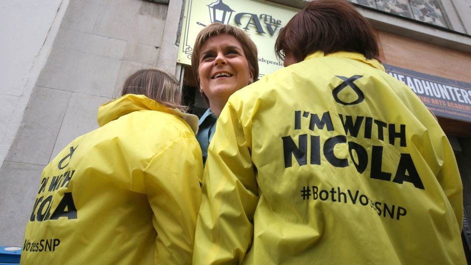 SNP leader Nicola Sturgeon