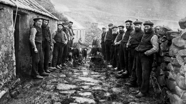 The remaining 36 St Kilda inhabitants were evacuated at their own request from the settlement about 40 miles west of the Outer Hebrides