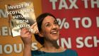 Kezia Dugdale unveiled Labour's manifesto in Edinburgh, insisting she has delivered on her plan to turn around the party's fortunes