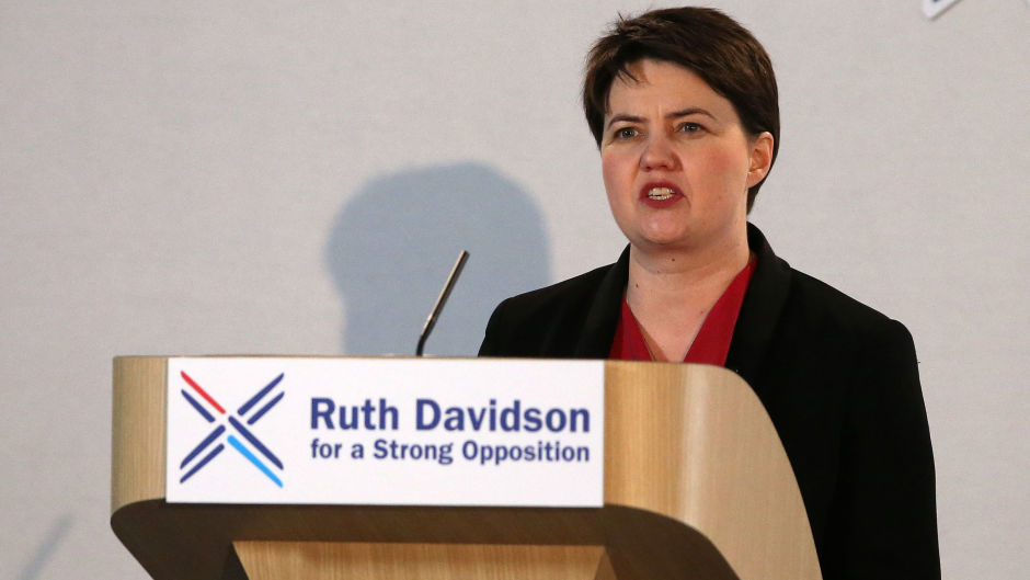 Ruth Davidson said she believes Mr Cameron is a "great" Prime Minister