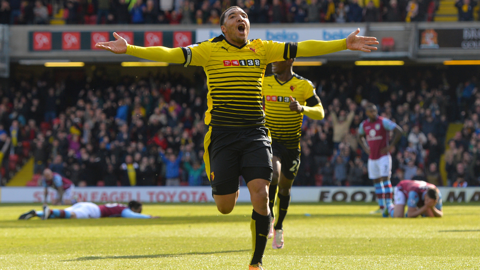 Leicester could turn to Troy Deeney if Jamie Vardy leaves the club 