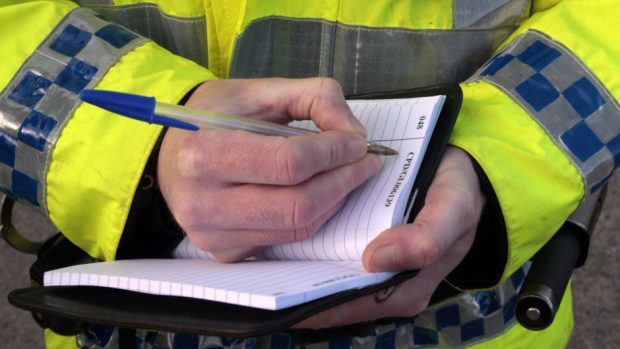 Police have charged three men in connection with an incident in the Black Isle