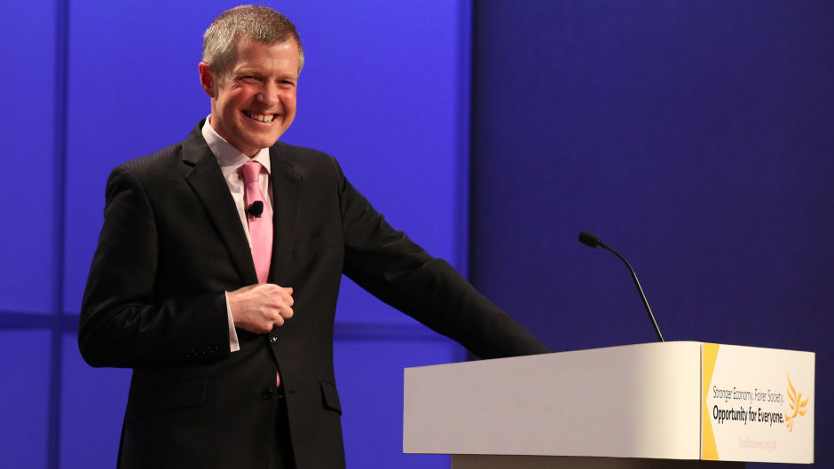 Willie Rennie put himself forward as a candidate to be Scotland's next First Minister