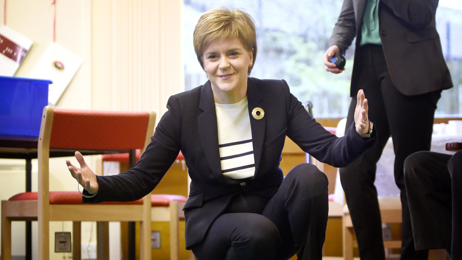 SNP leader Nicola Sturgeon 