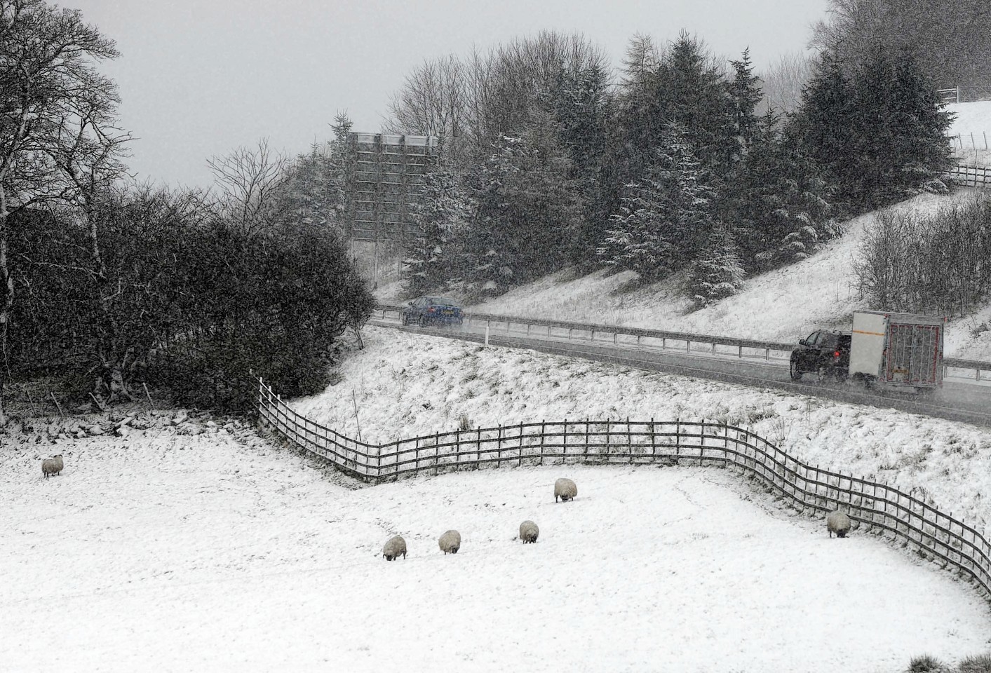 Scotland looks set for a wintry Bank Holiday weekend