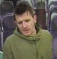 A CCTV image of the man suspected of assaulting a woman on a train