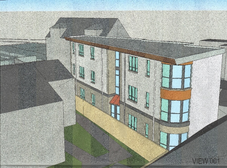 Plans for the flats in Turriff's "historic core"