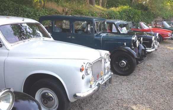 Vintage cars will be on display at Aden Country Park.