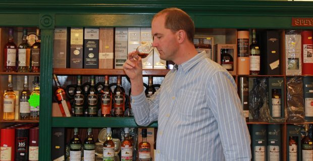 Mike Lord, owner of The Whisky Shop in Dufftown, is hosting events for the Spirit of Speyside Whisky Festival.