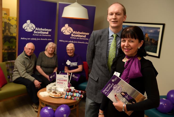 Aberdeen City and Shire Hotels’ Association has raised thousands of pounds for Alzheimer Scotland. (Picture: Kami Thomson)