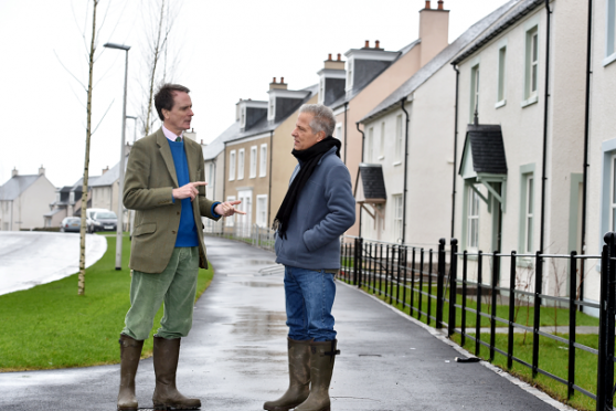 The Duke of Fife with architect Andres Duany