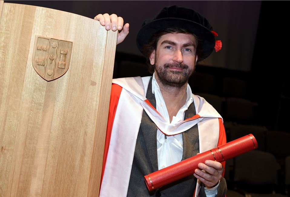 Leslie Benzies received an honorary degree at the Robert Gordon University in Aberdeen. (Picture: Kami Thomson)