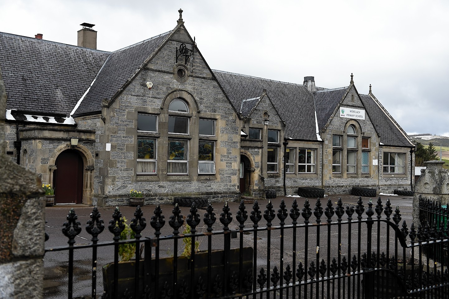 Mortlach Primary School, Dufftown. Picture by Gordon Lennox