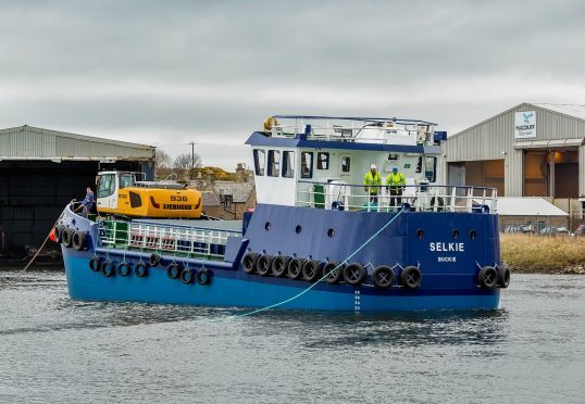 The vessel is named ‘Selkie’