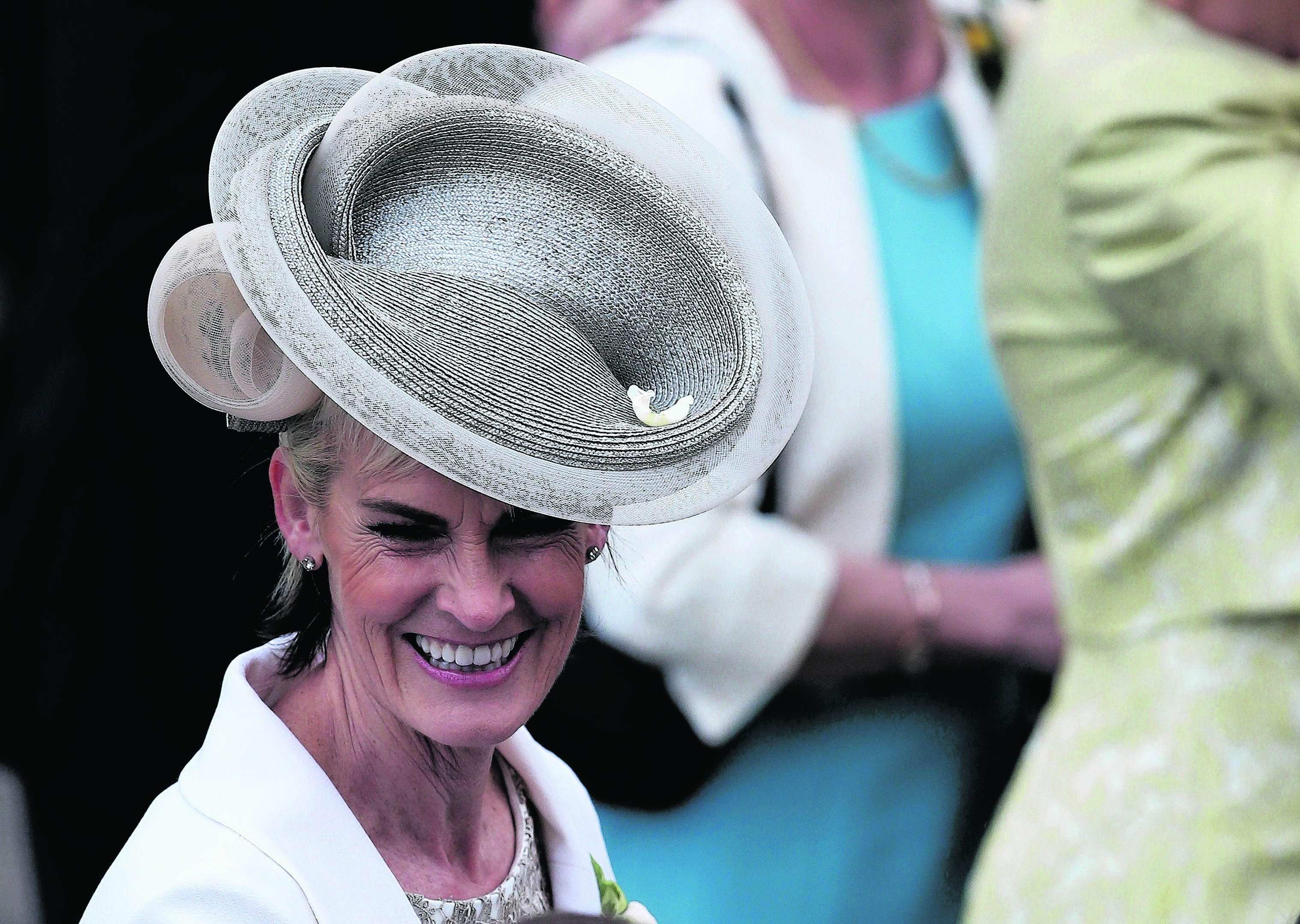 11/04/15 PA File Photo of Andy Murray's mum Judy Murray standing with guests at Dunblane Cathedral following the marriage of Andy Murray and Kim Sears. See PA Feature WELLBEING Murray. Picture credit should read: Andrew Milligan/PA Photos. WARNING: This picture must only be used to accompany PA Feature WELLBEING Murray