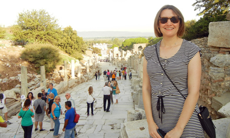 Keeley at Ephesus