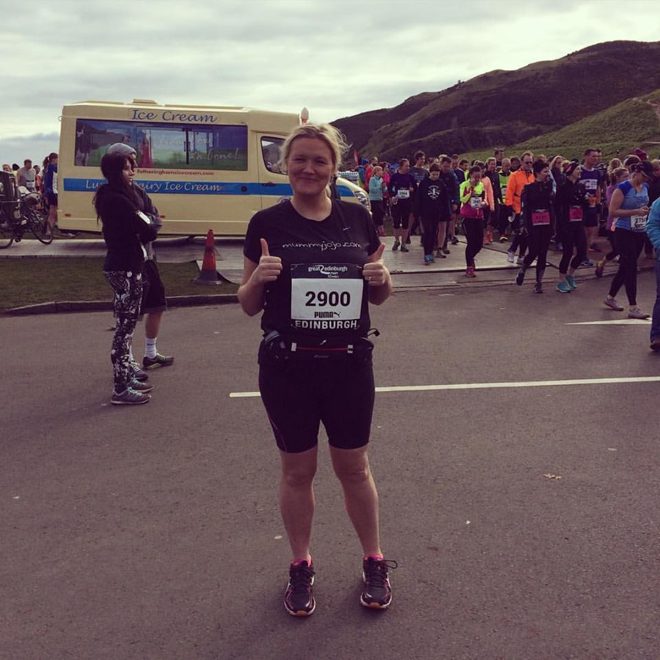 JoJo Fraser is running in the Edinburgh Marathon Festival to raise awareness