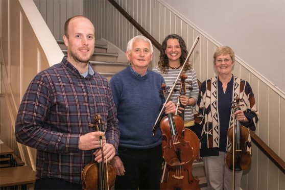 Aberdeen Sinfonietta String Quartet (Kate Friday/KT Photography)