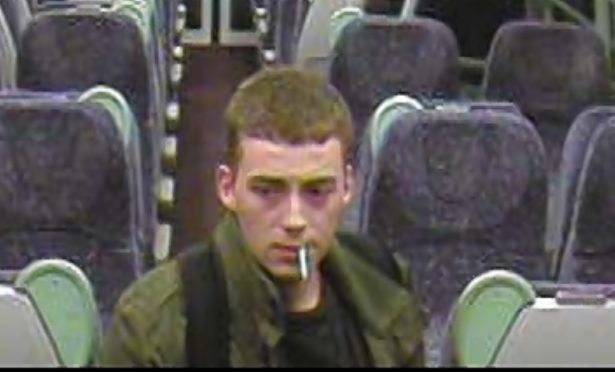 Police urgently want to speak to this man in connection with an assault aboard a train