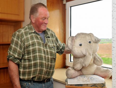 Elmer the Elephant and Eddie Black