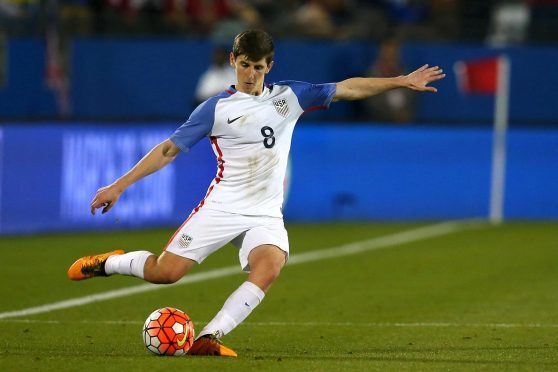 Emerson Hyndman in action for the USA