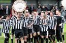 Fraserburgh celebrate claiming the shield. Picture by Colin Rennie.