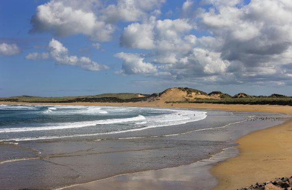 Fraserburgh Beach.