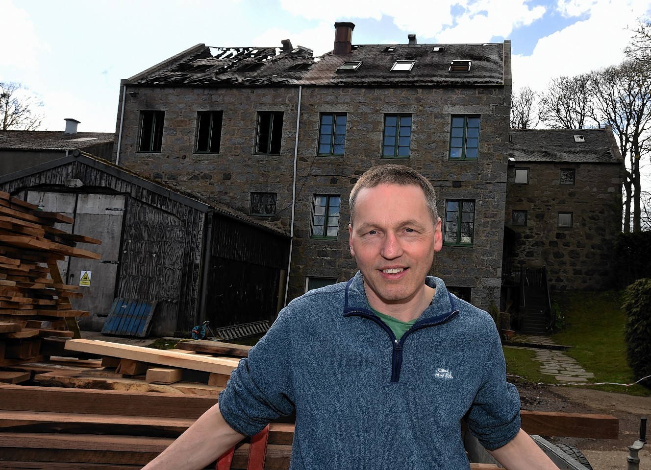 Graeme Winram of Lethenty Cabinetmakers.