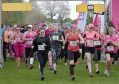 Sunday's Inverness Race for Life at the Bught Park.