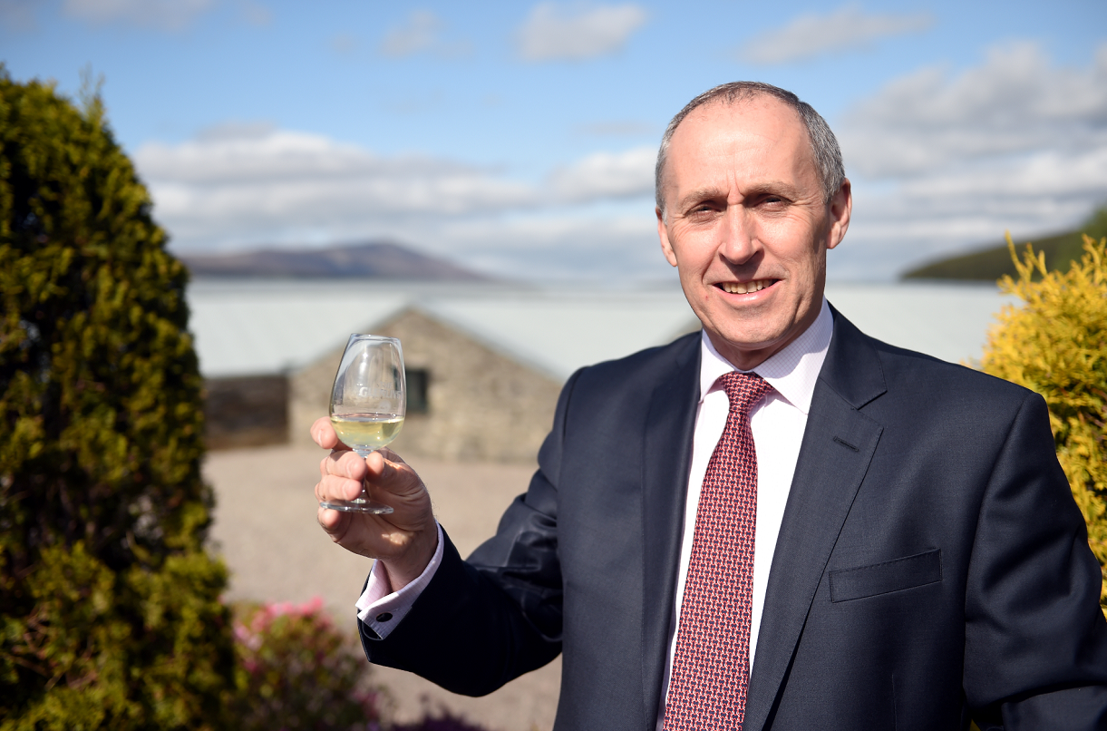 James Johnston, chairman of the Malt Whisky Trail at Glenlivet Distillery