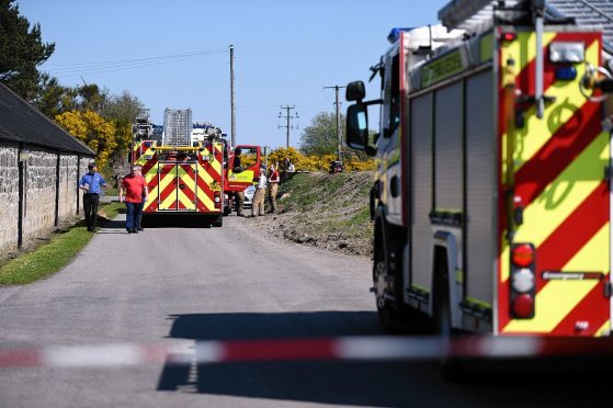 Longmorn Distillery, Fogwatt, Moray, where staff were evacuated after the chemical spill.
Picture by Gordon Lennox