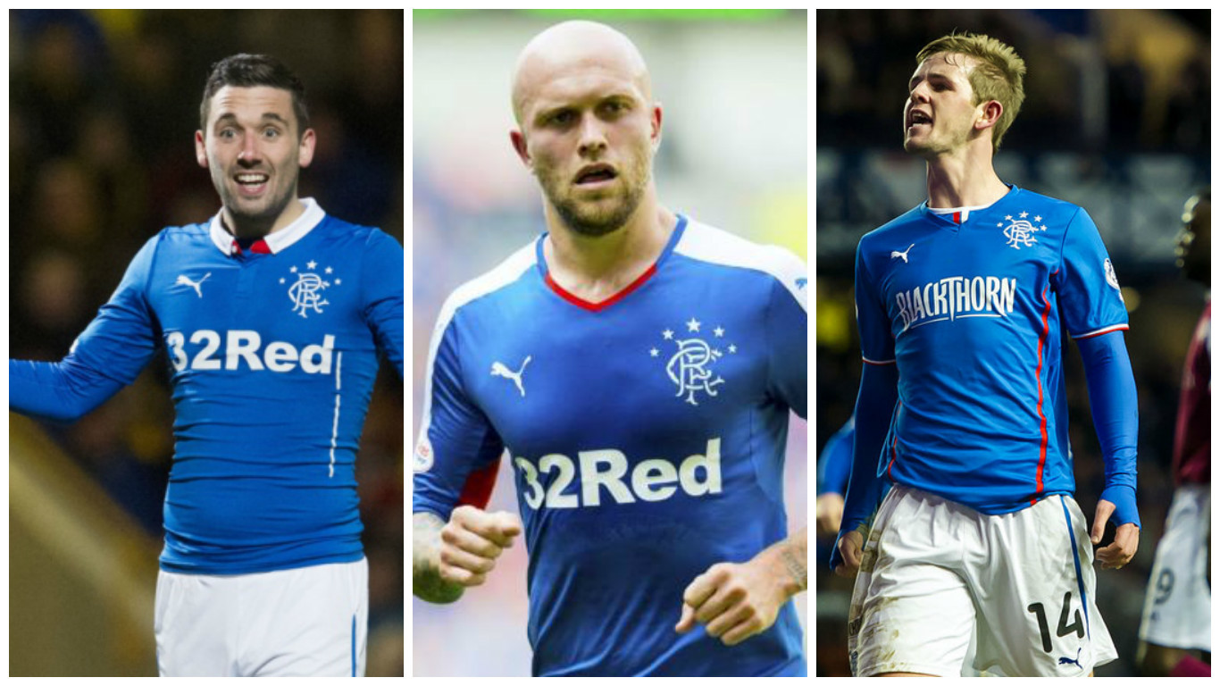 Nicky Law, Nicky Clark and David Templeton have all left Rangers 