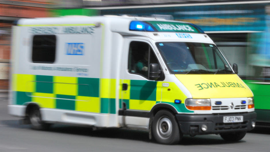 One person has been taken to Raigmore Hospital